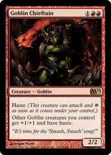 Goblin Chieftain - Magic 2012