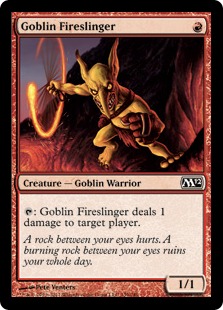 Goblin Fireslinger - Magic 2012