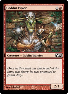 Goblin Piker - Magic 2012