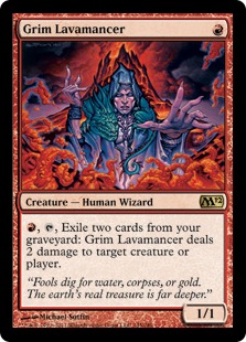 Grim Lavamancer - Magic 2012