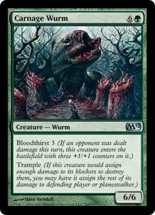 Carnage Wurm - Magic 2012