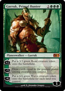 Garruk, Primal Hunter - Magic 2012