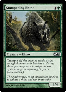 Stampeding Rhino - Magic 2012