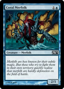 Coral Merfolk - Magic 2012