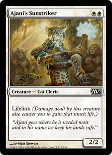 Ajani's Sunstriker - Magic 2013