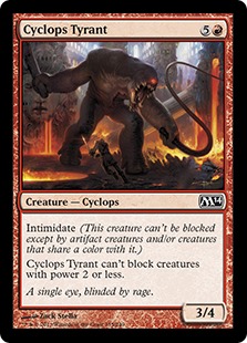 Cyclops Tyrant - Magic 2014