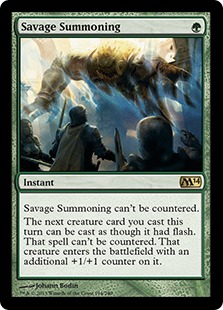 Savage Summoning - Magic 2014