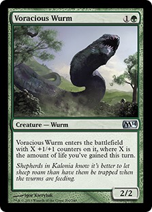 Voracious Wurm - Magic 2014