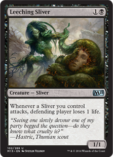 Leeching Sliver - Magic 2015