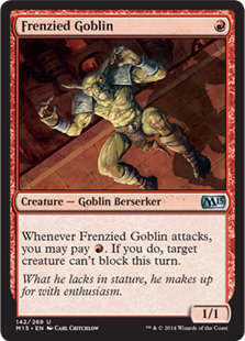 Frenzied Goblin - Magic 2015