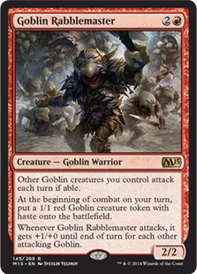 Goblin Rabblemaster - Magic 2015