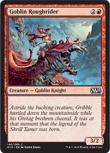 Goblin Roughrider - Magic 2015