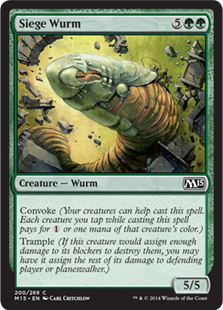 Siege Wurm - Magic 2015