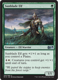 Sunblade Elf - Magic 2015