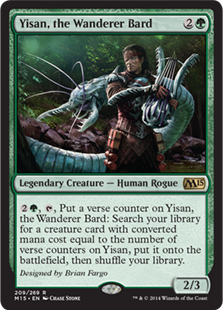 Yisan, the Wanderer Bard - Magic 2015