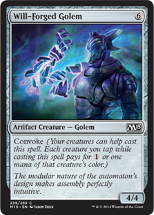 Will-Forged Golem - Magic 2015