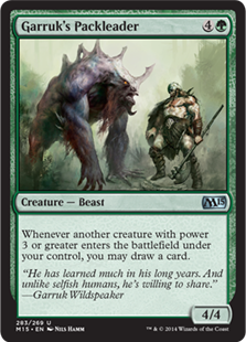 Garruk's Packleader - Magic 2015