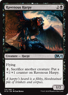 Ravenous Harpy - Core Set 2019