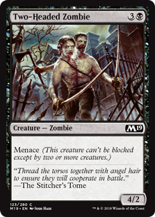 Two-Headed Zombie - Core Set 2019