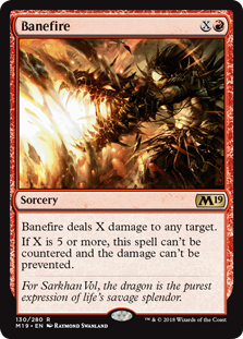 Banefire - Core Set 2019