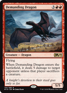 Demanding Dragon - Core Set 2019