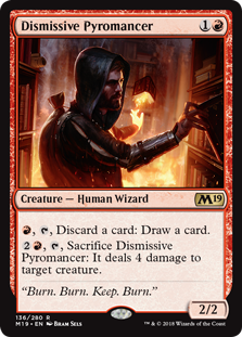 Dismissive Pyromancer - Core Set 2019