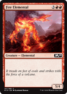 Fire Elemental - Core Set 2019