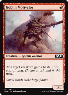 Goblin Motivator - Core Set 2019