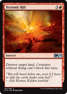 Tectonic Rift - Core Set 2019