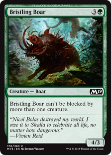 Bristling Boar - Core Set 2019