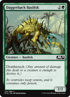 Daggerback Basilisk - Core Set 2019