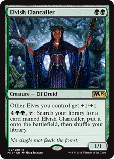 Elvish Clancaller - Core Set 2019