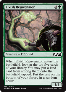 Elvish Rejuvenator - Core Set 2019