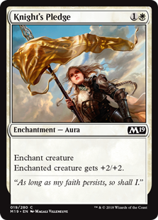 Knight's Pledge - Core Set 2019