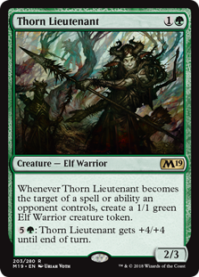 Thorn Lieutenant - Core Set 2019