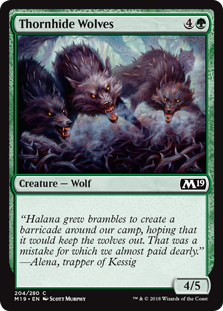 Thornhide Wolves - Core Set 2019