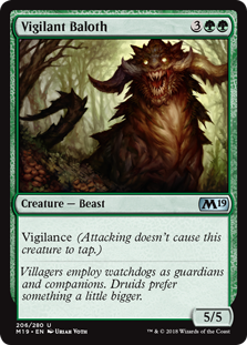 Vigilant Baloth - Core Set 2019