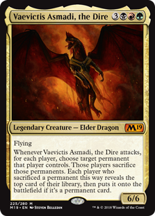 Vaevictis Asmadi, the Dire - Core Set 2019