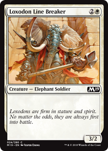 Loxodon Line Breaker - Core Set 2019