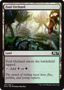 Foul Orchard - Core Set 2019