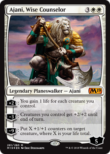 Ajani, Wise Counselor - Core Set 2019