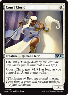 Court Cleric - Core Set 2019