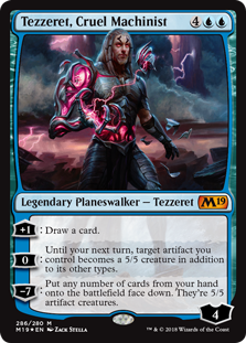 Tezzeret, Cruel Machinist - Core Set 2019