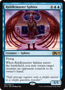 Riddlemaster Sphinx - Core Set 2019