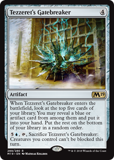 Tezzeret's Gatebreaker - Core Set 2019