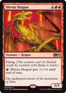 Shivan Dragon - Core Set 2019