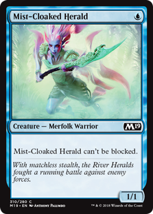 Mist-Cloaked Herald - Core Set 2019