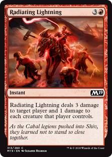 Radiating Lightning - Core Set 2019