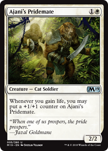 Ajani's Pridemate - Core Set 2019