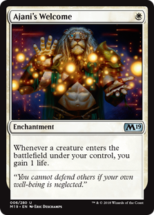 Ajani's Welcome - Core Set 2019